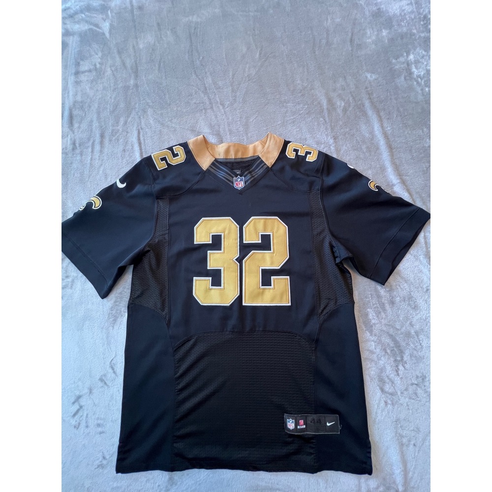 Nike New Orleans Saints Jersey Mens 44 Black Kenny Vaccaro 32 On Field Elite